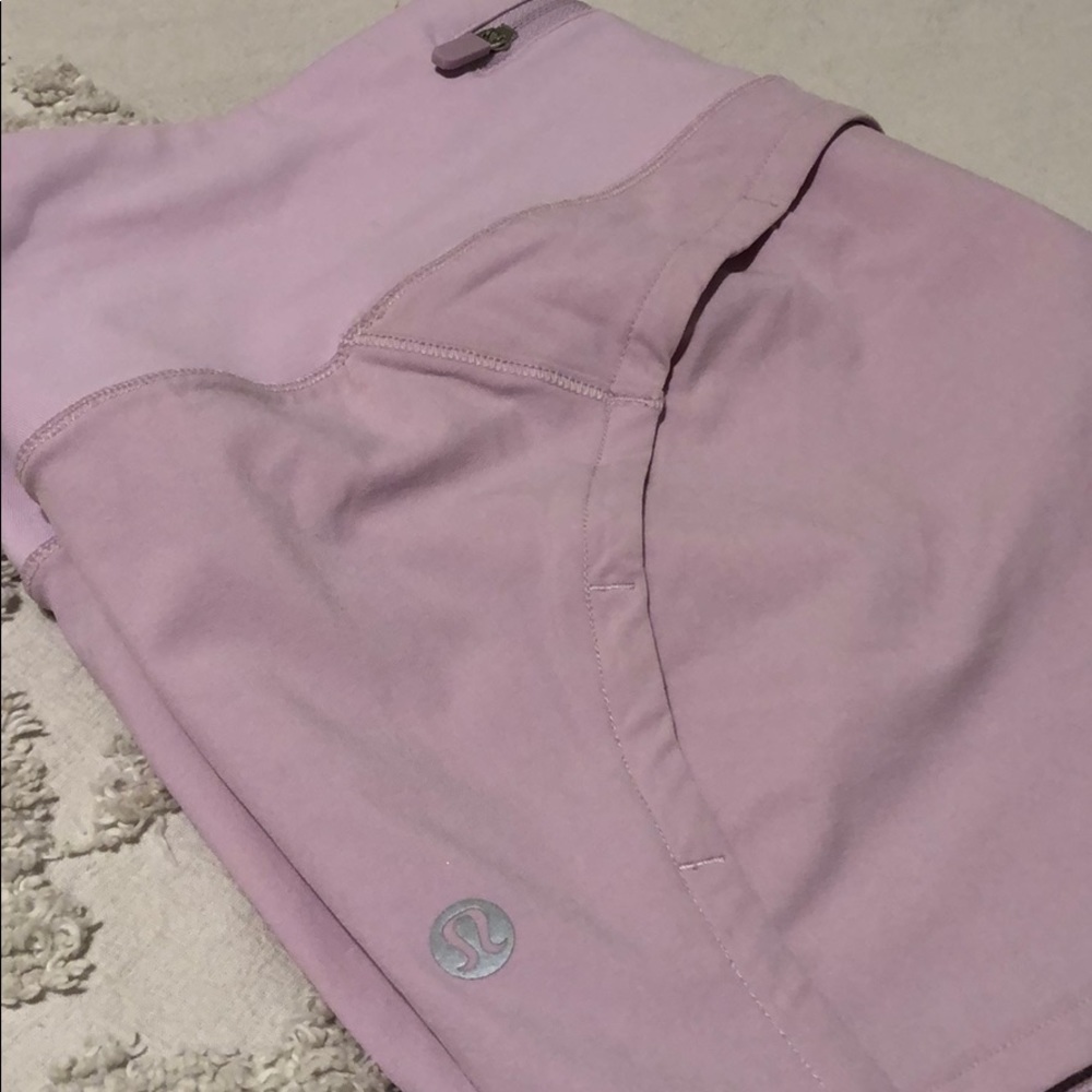 Lululemon Lavender Shorts 8